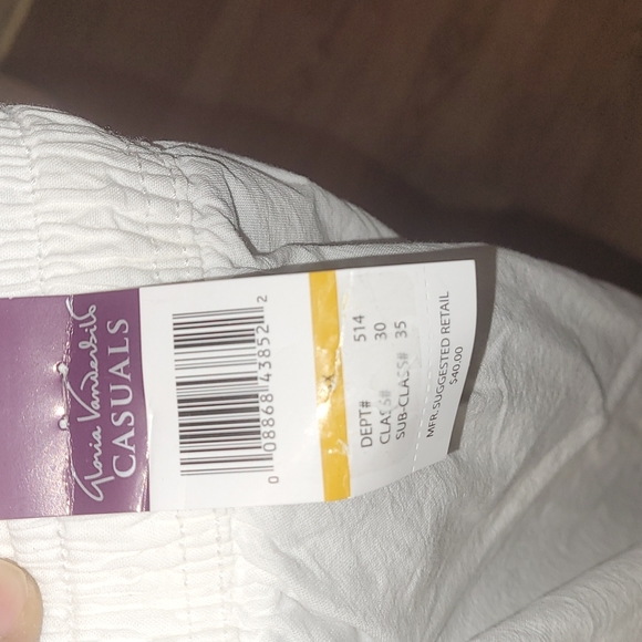 New Gloria Vanderbilt Comfort shorts size 3X - Picture 8 of 8